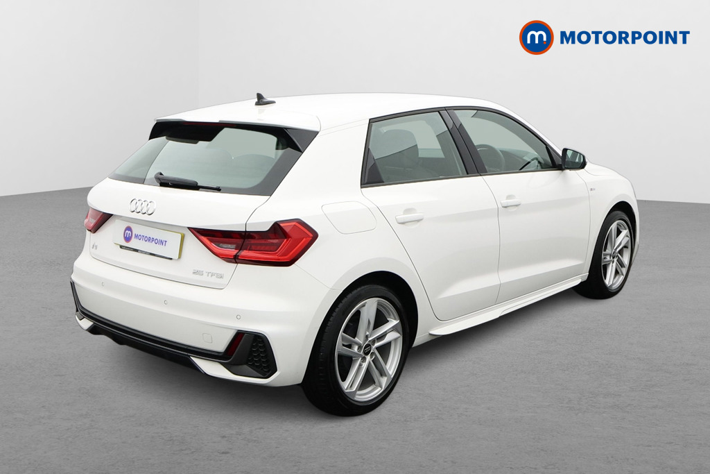 Audi A1 S Line Manual Petrol Hatchback - Stock Number (1635302) - Drivers side rear corner