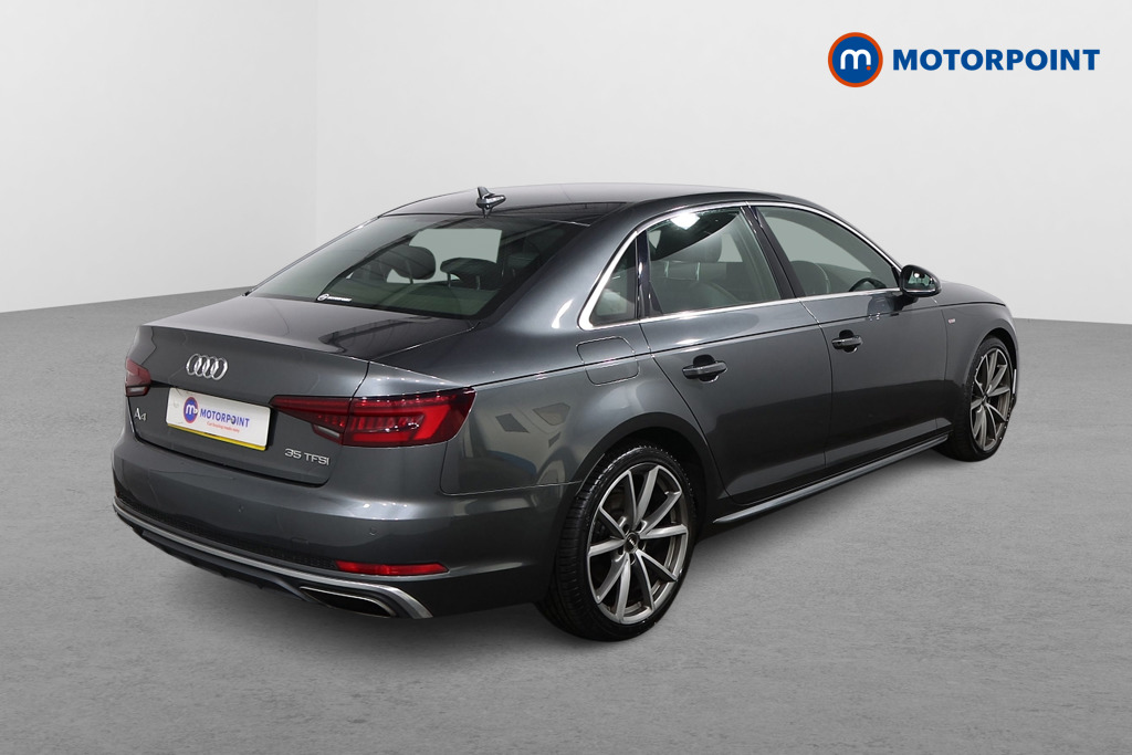 Audi A4 S Line Manual Petrol Saloon - Stock Number (1636015) - Drivers side rear corner