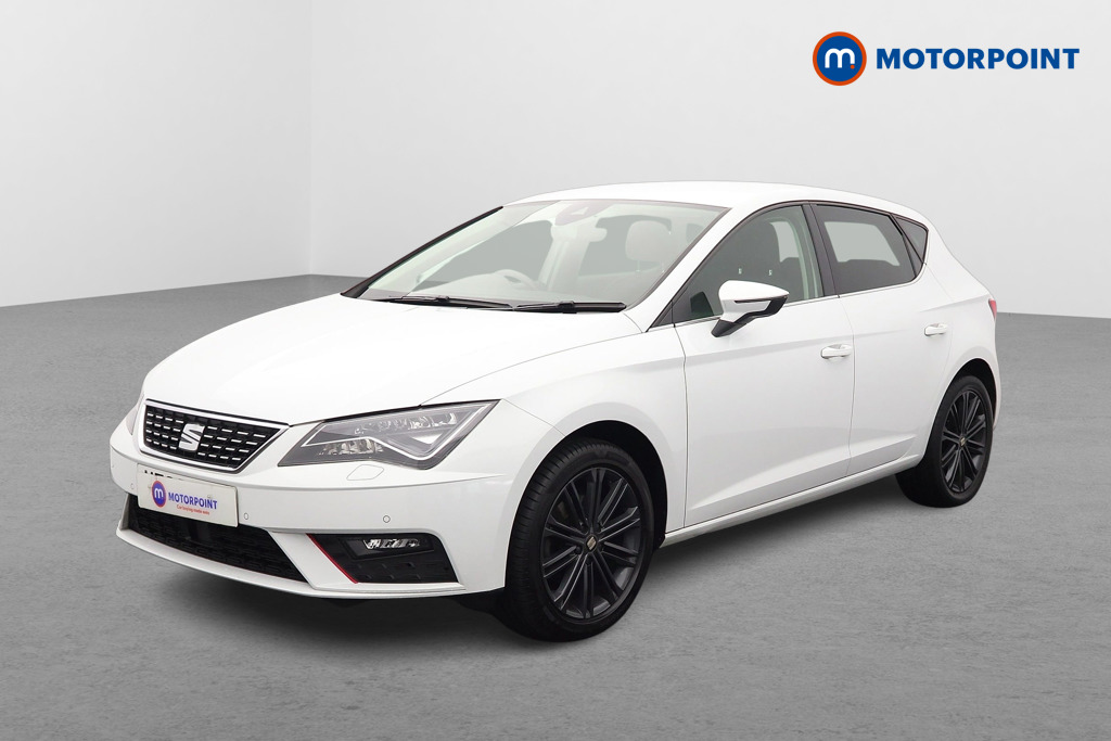 Seat Leon Xcellence Lux Manual Diesel Hatchback - Stock Number (1636282) - Passenger side front corner