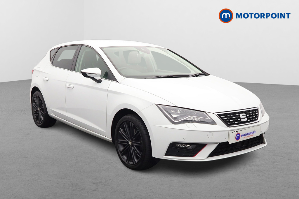 Seat Leon Xcellence Lux Manual Diesel Hatchback - Stock Number (1636282) - Drivers side front corner