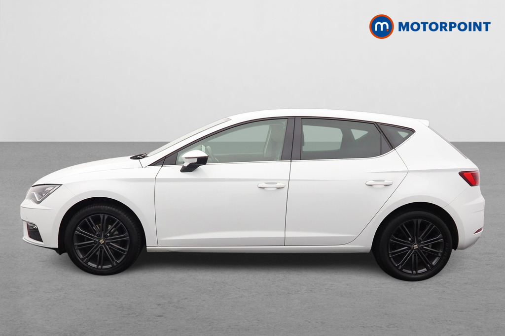 Seat Leon Xcellence Lux Manual Diesel Hatchback - Stock Number (1636282) - Passenger side