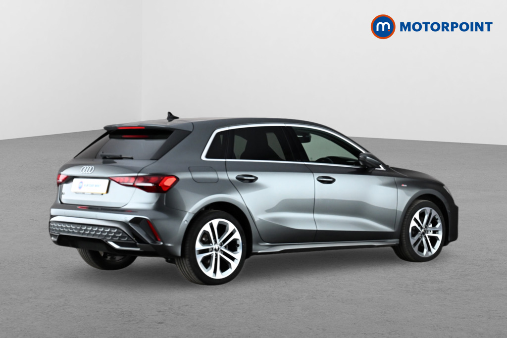 Audi A3 S Line Automatic Petrol Plug-In Hybrid Hatchback - Stock Number (1628716) - Drivers side rear corner