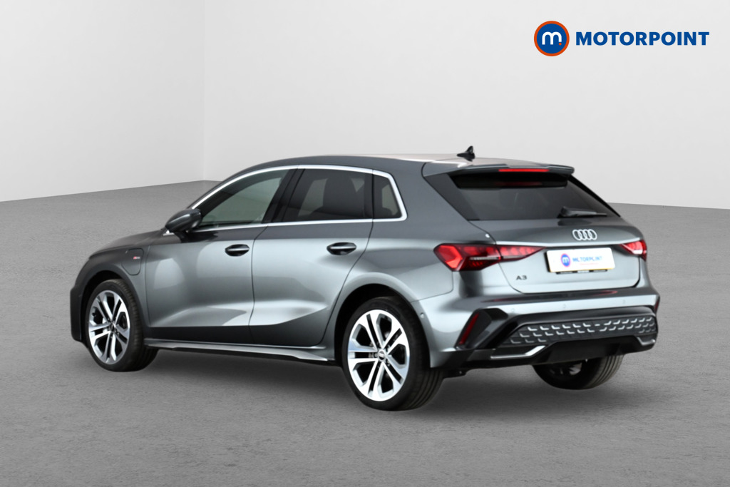 Audi A3 S Line Automatic Petrol Plug-In Hybrid Hatchback - Stock Number (1628716) - Passenger side rear corner