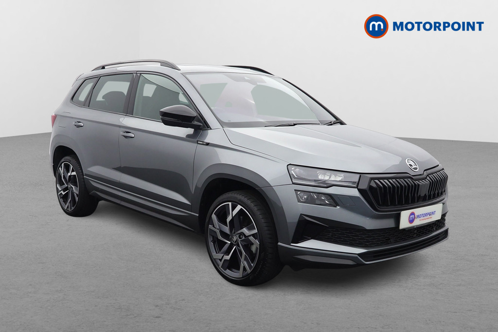 Skoda Karoq Sportline Edition Automatic Petrol SUV - Stock Number (1636978) - Drivers side front corner