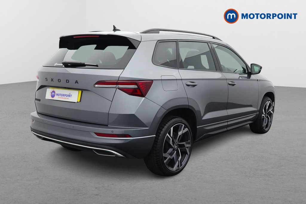 Skoda Karoq Sportline Edition Automatic Petrol SUV - Stock Number (1636978) - Drivers side rear corner
