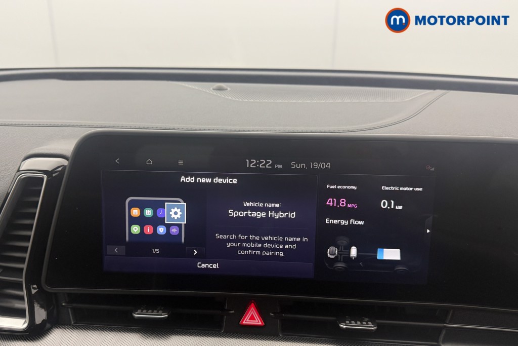 KIA Sportage Gt-Line Automatic Petrol-Electric Hybrid SUV - Stock Number (1630206) - 11th supplementary image