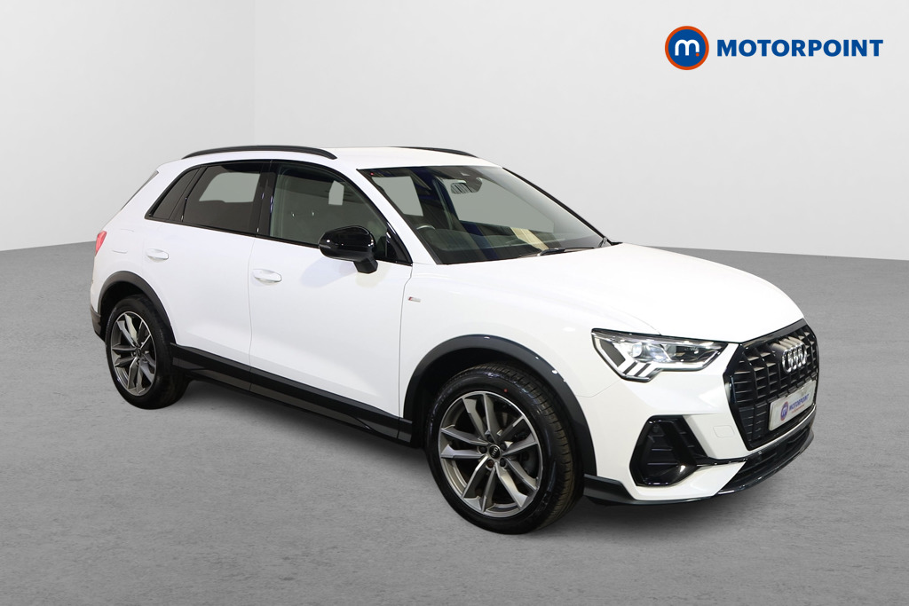 Audi Q3 Black Edition Manual Petrol SUV - Stock Number (1626411) - Drivers side front corner