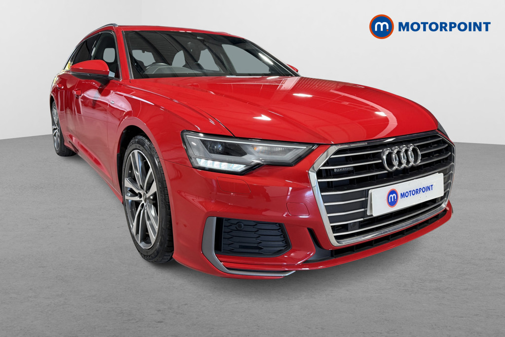 Audi A6 S Line Automatic Petrol Plug-In Hybrid Estate - Stock Number (1626783) - Drivers side front corner