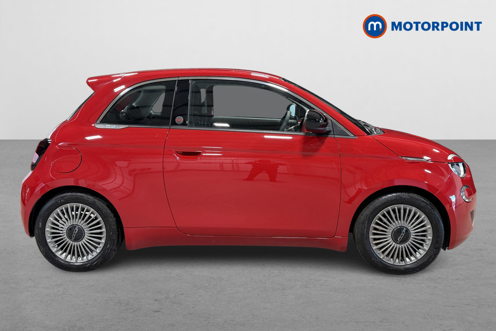 Fiat 500 RED Automatic Electric Hatchback - Stock Number (1627337) - Drivers side