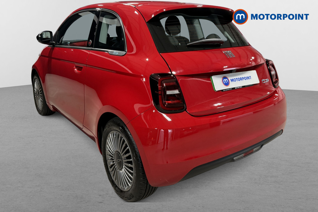 Fiat 500 RED Automatic Electric Hatchback - Stock Number (1627337) - Passenger side rear corner