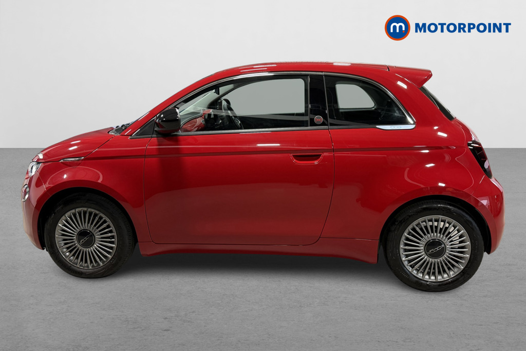 Fiat 500 RED Automatic Electric Hatchback - Stock Number (1627337) - Passenger side