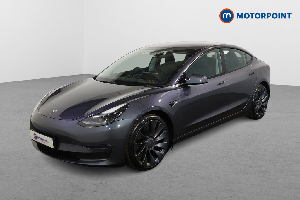 Tesla Model 3 Performance Automatic Electric Saloon - Stock Number (1627352) - Passenger side front corner