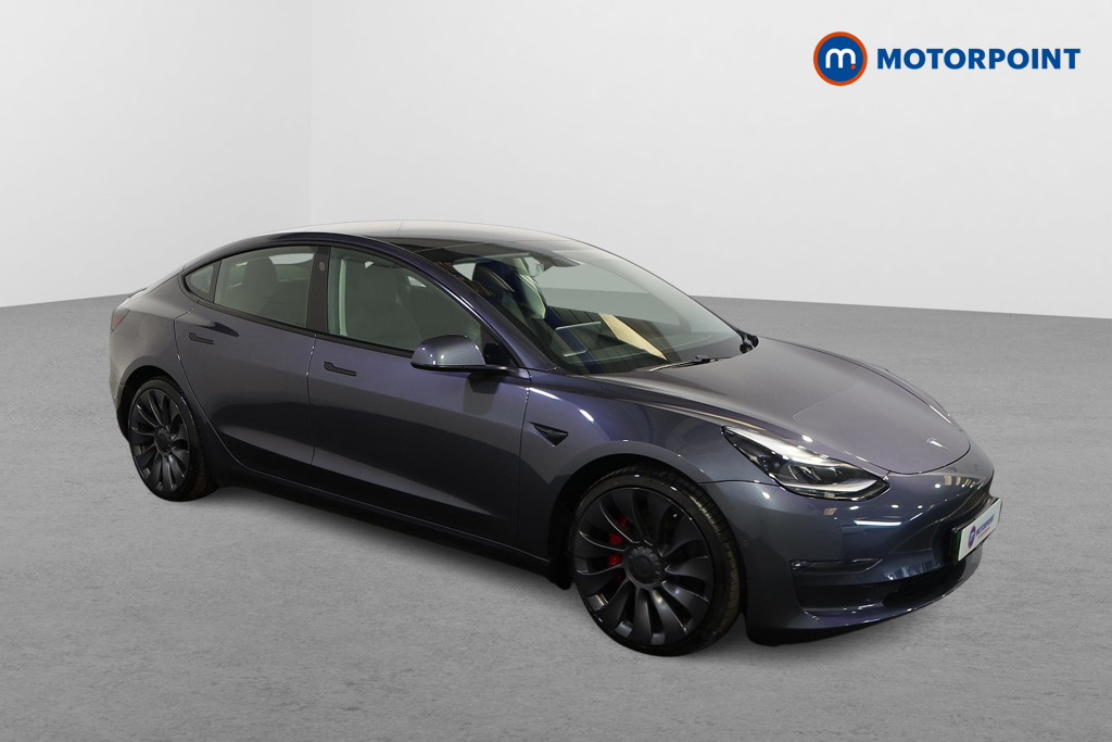 Tesla Model 3 Performance Automatic Electric Saloon - Stock Number (1627352) - Drivers side front corner