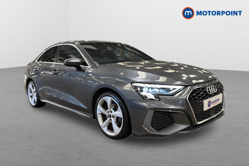 Audi A3 S Line Automatic Petrol Saloon - Stock Number (1628509) - Drivers side front corner
