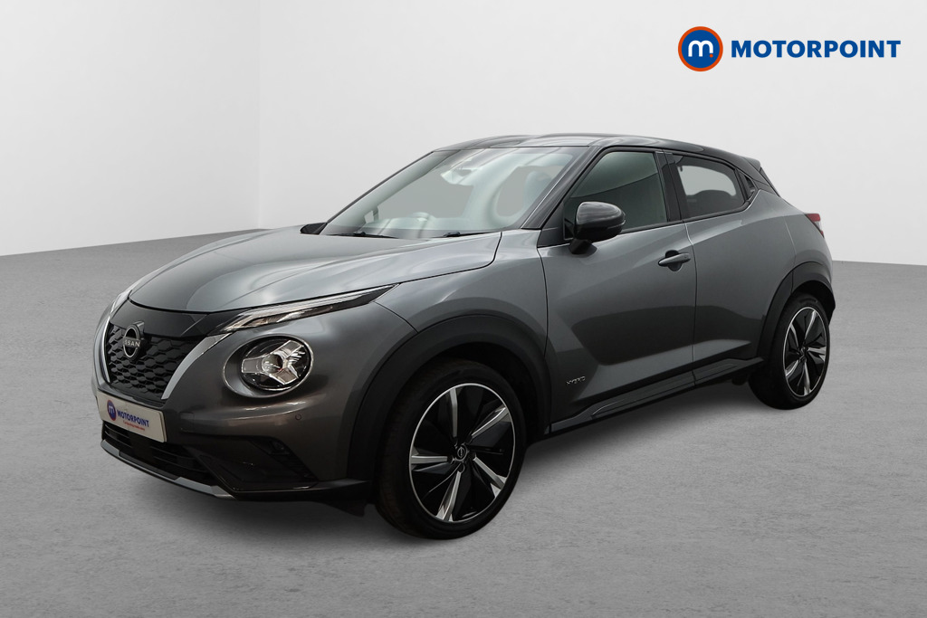 Nissan Juke Tekna-Plus Automatic Petrol-Electric Hybrid SUV - Stock Number (1631213) - Passenger side front corner