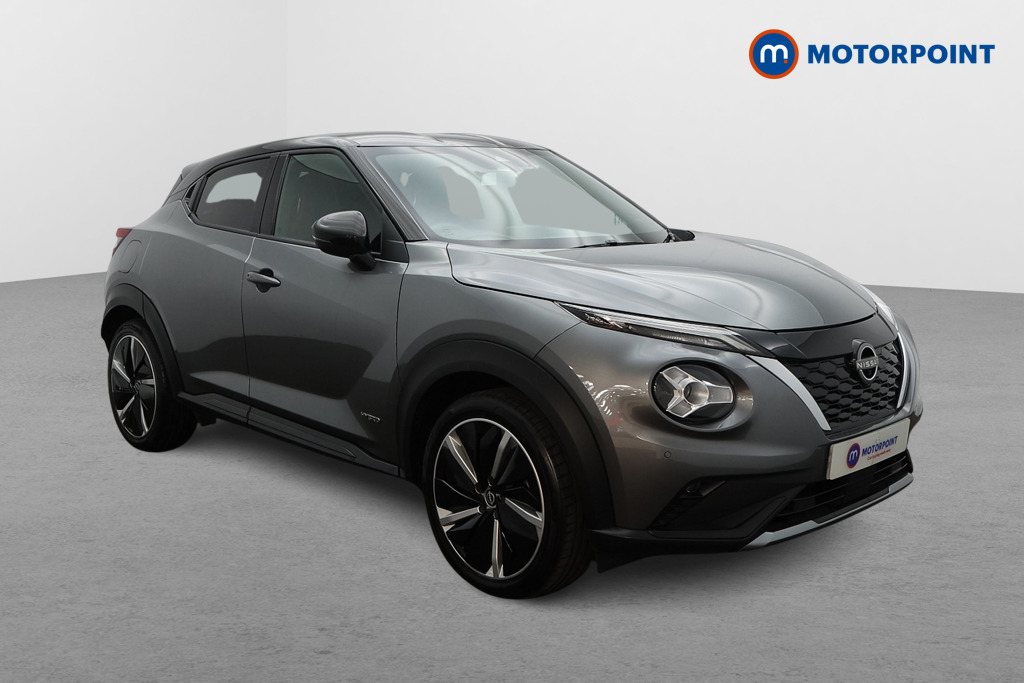 Nissan Juke Tekna-Plus Automatic Petrol-Electric Hybrid SUV - Stock Number (1631213) - Drivers side front corner