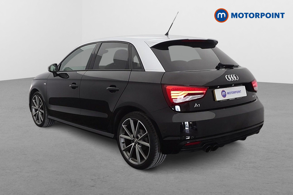 Audi A1 Black Edition Nav Manual Petrol Hatchback - Stock Number (1634612) - Passenger side rear corner