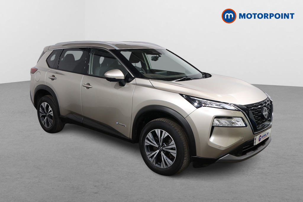 Nissan X-Trail N-Connecta Automatic Petrol-Electric Hybrid SUV - Stock Number (1635927) - Drivers side front corner