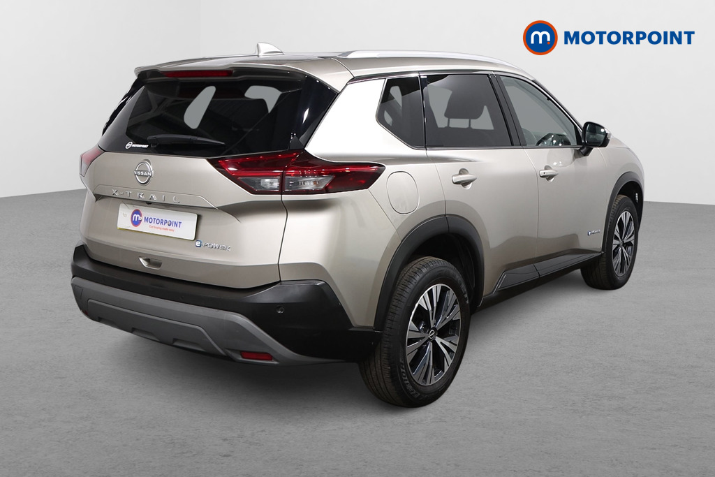 Nissan X-Trail N-Connecta Automatic Petrol-Electric Hybrid SUV - Stock Number (1635927) - Drivers side rear corner