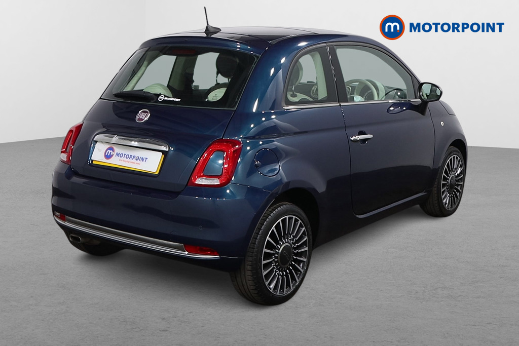 Fiat 500 Lounge Manual Petrol Hatchback - Stock Number (1636437) - Drivers side rear corner