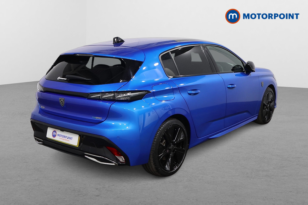 Peugeot 308 GT Automatic Petrol Plug-In Hybrid Hatchback - Stock Number (1636463) - Drivers side rear corner