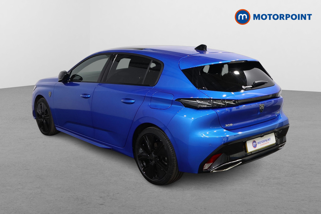 Peugeot 308 GT Automatic Petrol Plug-In Hybrid Hatchback - Stock Number (1636463) - Passenger side rear corner