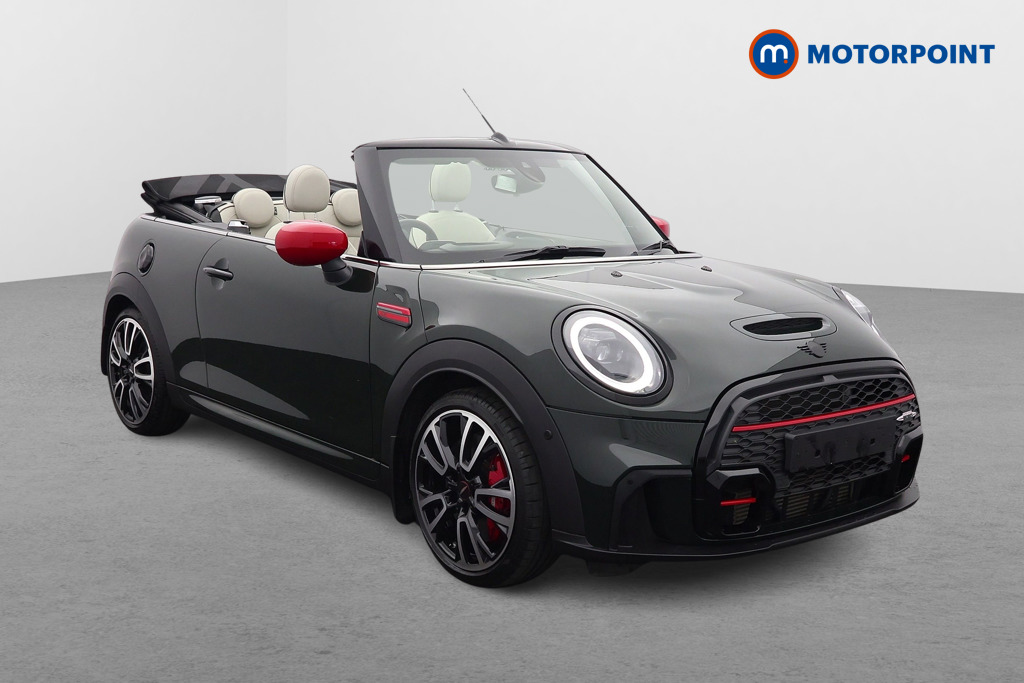 Mini Convertible John Cooper Works Automatic Petrol Convertible - Stock Number (1636712) - Drivers side front corner