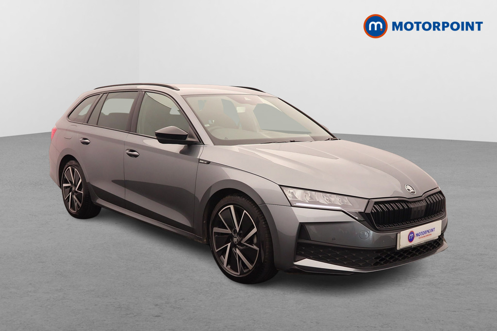 Skoda Octavia Sportline Automatic Petrol Estate - Stock Number (1636966) - Drivers side front corner