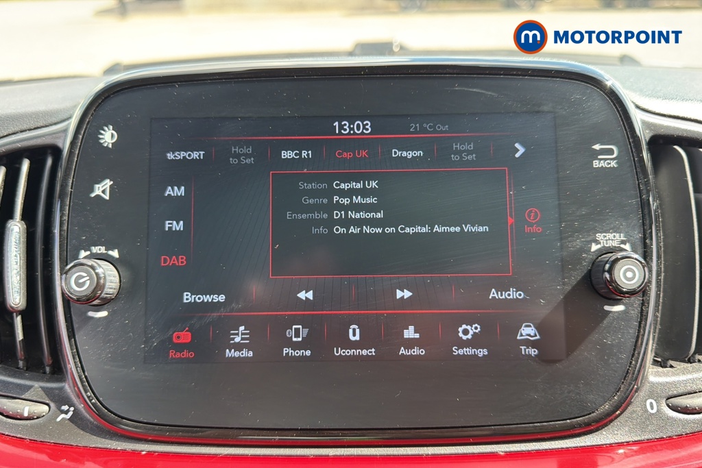 Fiat 500 Dolcevita Manual Petrol Hatchback - Stock Number (1636968) - 8th supplementary image