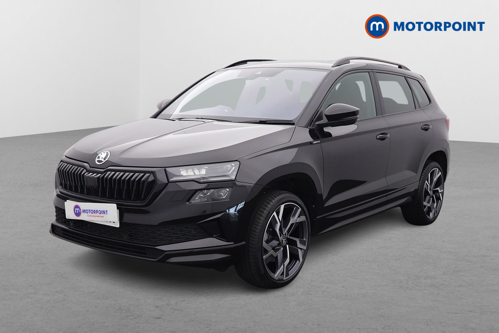 Skoda Karoq Sportline Edition Automatic Petrol SUV - Stock Number (1636975) - Passenger side front corner