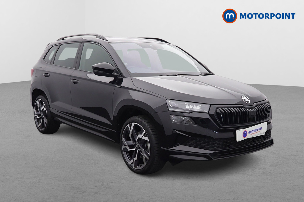 Skoda Karoq Sportline Edition Automatic Petrol SUV - Stock Number (1636975) - Drivers side front corner