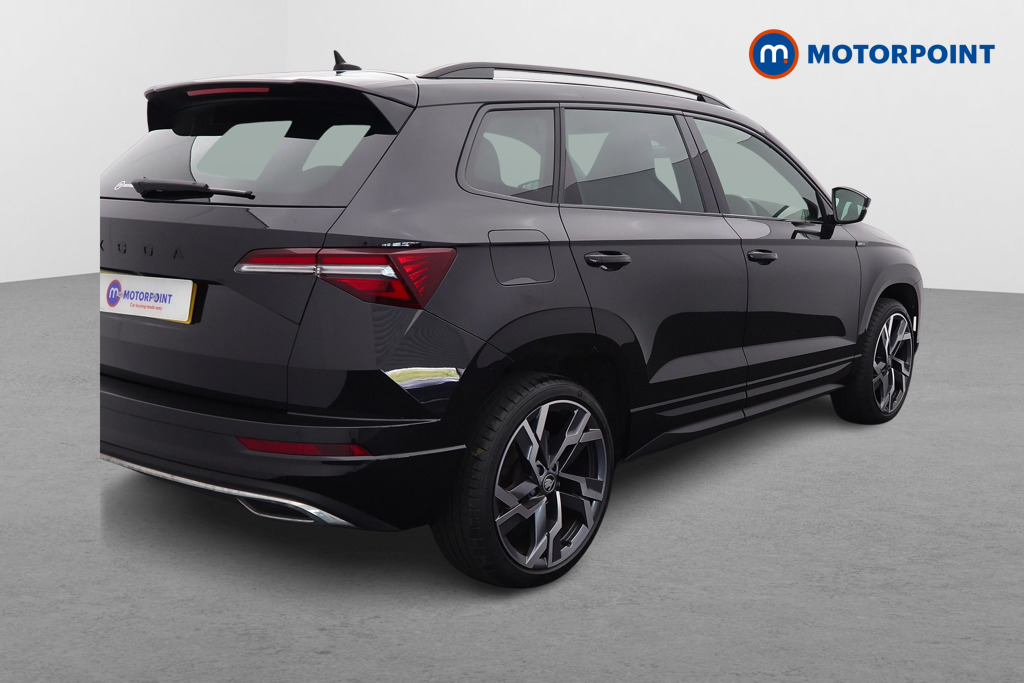 Skoda Karoq Sportline Edition Automatic Petrol SUV - Stock Number (1636975) - Drivers side rear corner