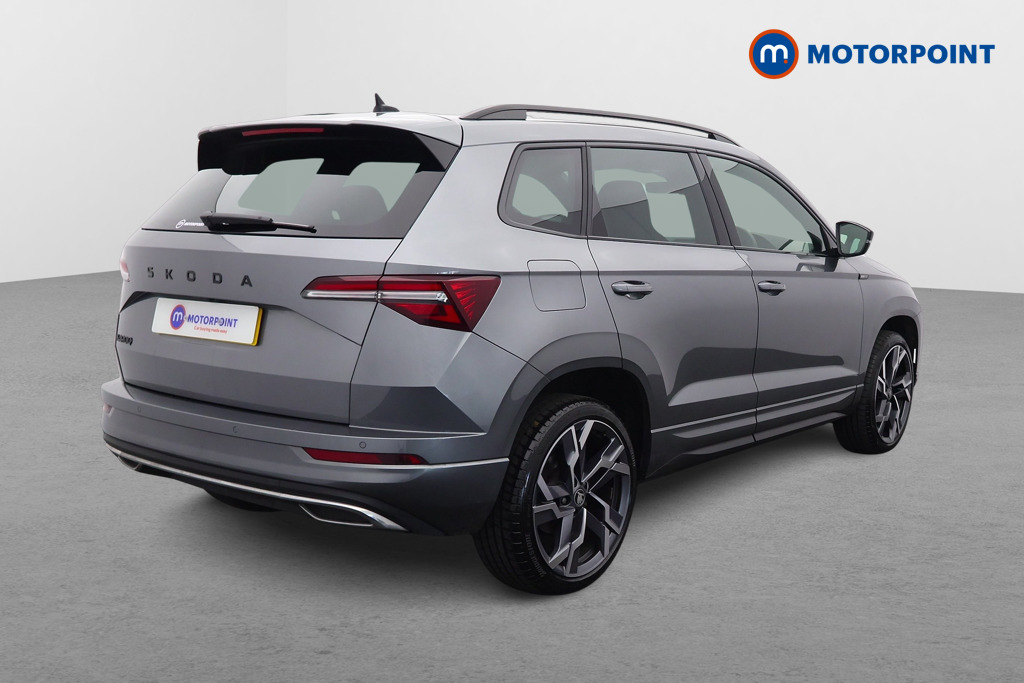 Skoda Karoq Sportline Edition Automatic Petrol SUV - Stock Number (1636983) - Drivers side rear corner