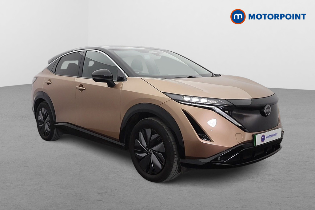 Nissan Ariya Advance Automatic Electric SUV - Stock Number (1637176) - Drivers side front corner