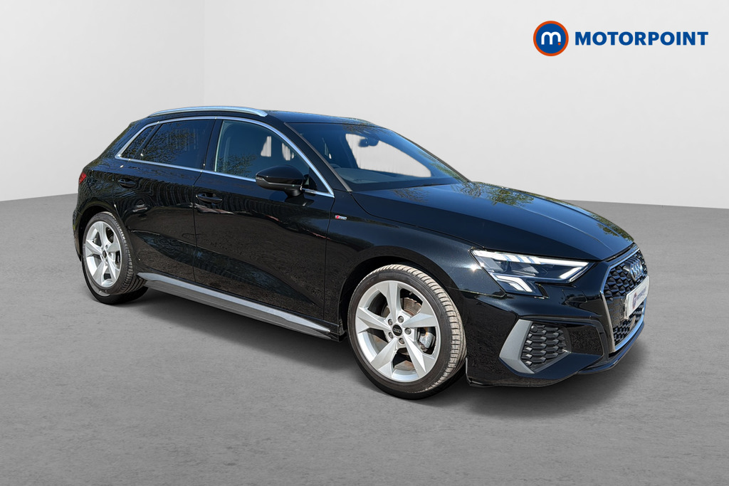 Audi A3 S Line Manual Petrol Hatchback - Stock Number (1637478) - Drivers side front corner