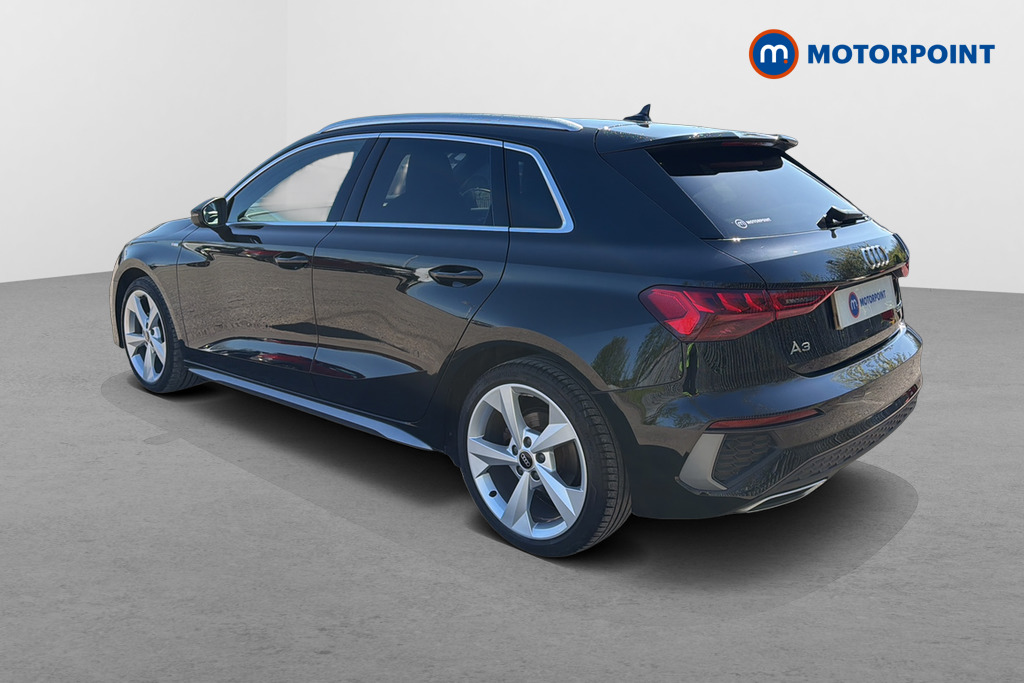 Audi A3 S Line Manual Petrol Hatchback - Stock Number (1637478) - Drivers side rear corner