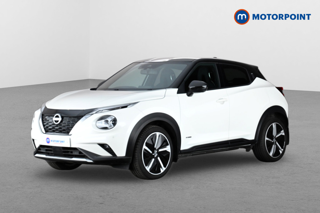 Nissan Juke Tekna-Plus Automatic Petrol-Electric Hybrid SUV - Stock Number (1619015) - Passenger side front corner