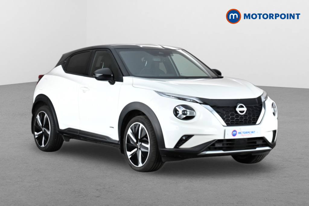 Nissan Juke Tekna-Plus Automatic Petrol-Electric Hybrid SUV - Stock Number (1619015) - Drivers side front corner