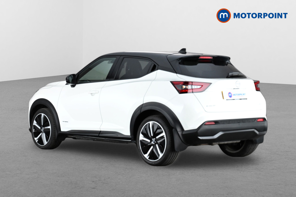 Nissan Juke Tekna-Plus Automatic Petrol-Electric Hybrid SUV - Stock Number (1619015) - Passenger side rear corner