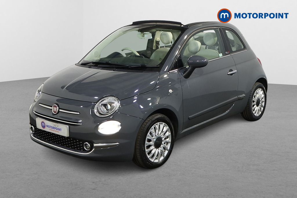Fiat 500 Lounge Manual Petrol Convertible - Stock Number (1621534) - Passenger side front corner