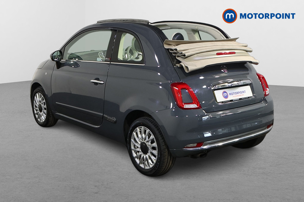 Fiat 500 Lounge Manual Petrol Convertible - Stock Number (1621534) - Passenger side rear corner