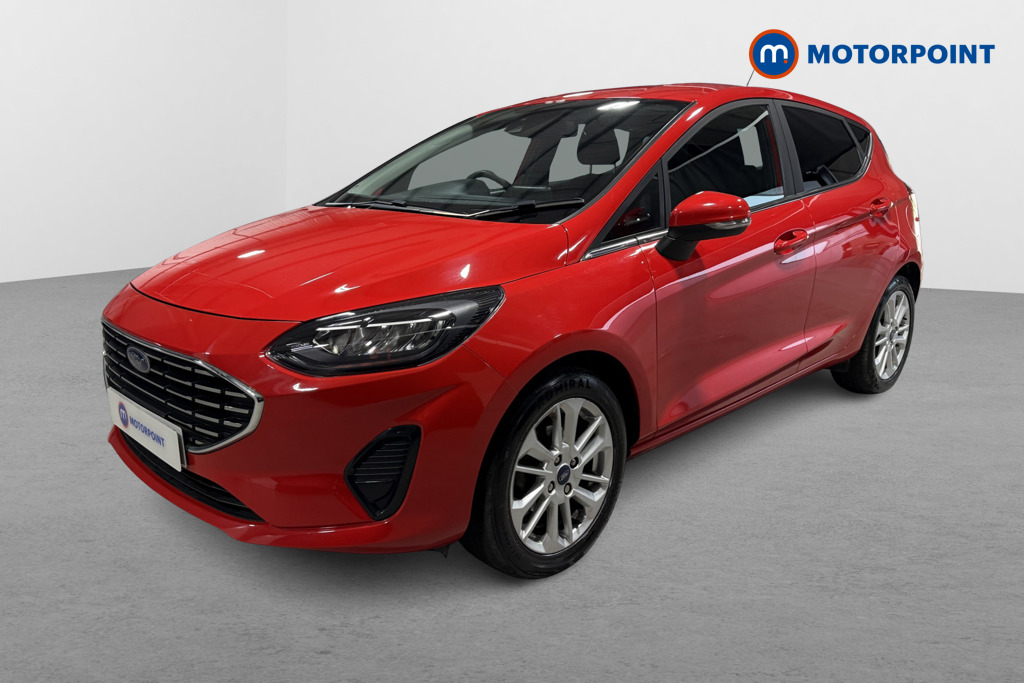 Ford Fiesta Titanium Manual Petrol Hatchback - Stock Number (1628700) - Passenger side front corner