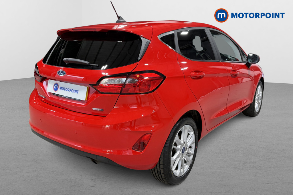 Ford Fiesta Titanium Manual Petrol Hatchback - Stock Number (1628700) - Drivers side rear corner