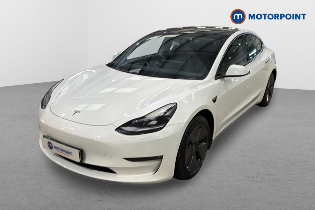 Tesla Model 3 Long Range Automatic Electric Saloon - Stock Number (1629243) - Passenger side front corner