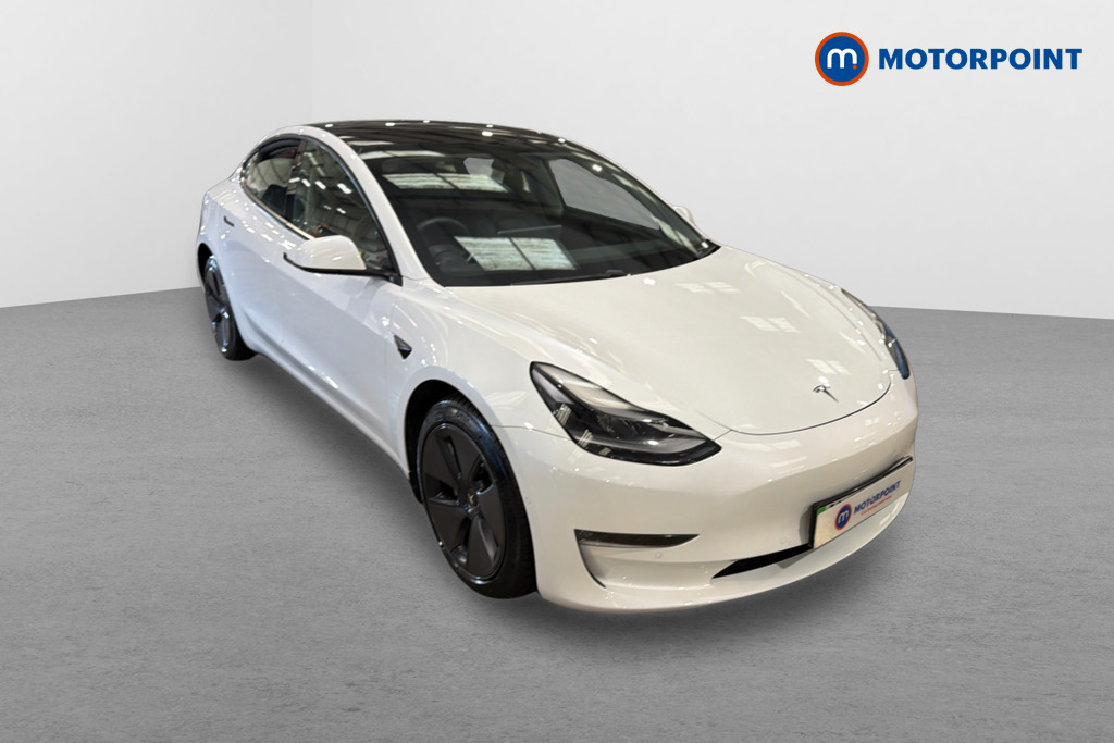 Tesla Model 3 Long Range Automatic Electric Saloon - Stock Number (1629243) - Drivers side front corner