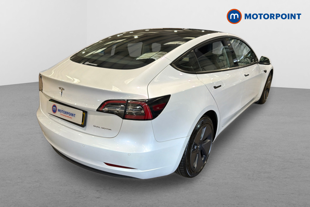 Tesla Model 3 Long Range Automatic Electric Saloon - Stock Number (1629243) - Drivers side rear corner