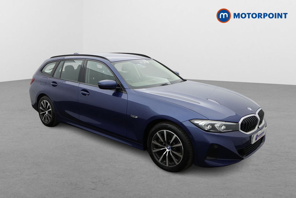 BMW 3 Series Sport Automatic Petrol Plug-In Hybrid Estate - Stock Number (1630975) - Drivers side front corner