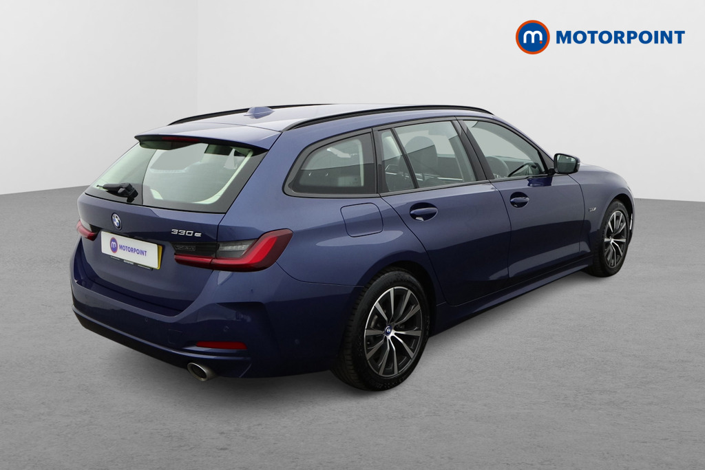BMW 3 Series Sport Automatic Petrol Plug-In Hybrid Estate - Stock Number (1630975) - Drivers side rear corner