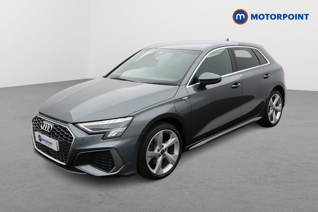 Audi A3 S Line Automatic Petrol Plug-In Hybrid Hatchback - Stock Number (1635328) - Passenger side front corner