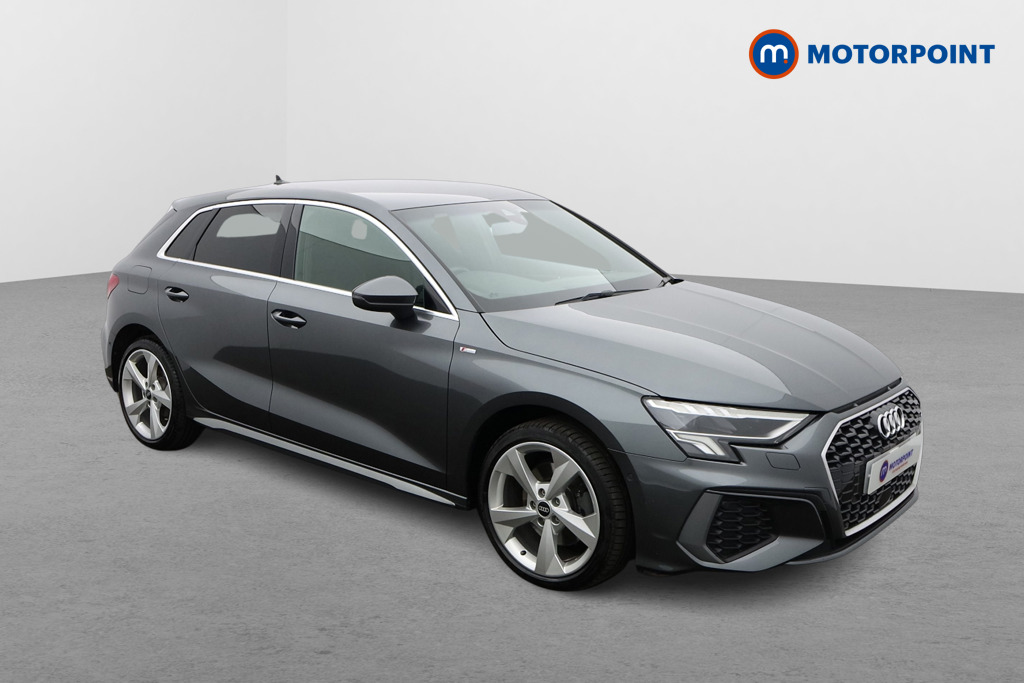 Audi A3 S Line Automatic Petrol Plug-In Hybrid Hatchback - Stock Number (1635328) - Drivers side front corner